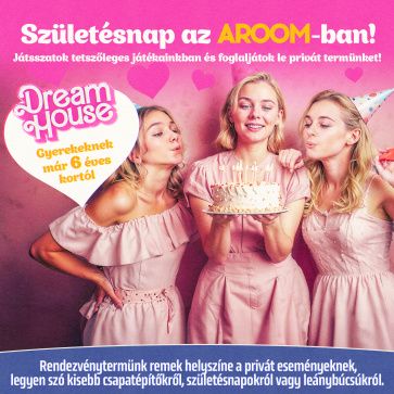 Újdonság! Rendezvényterem foglalható az AROOM-ban!-img