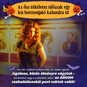 Őszi Szünet az AROOM-ban – Szabadulj ki az unalomból az őszi szünetben!-img