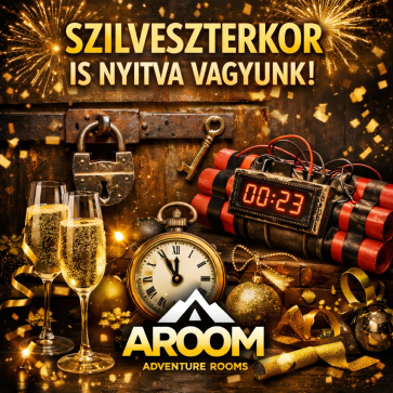 Szilveszter és Újév az AROOM-ban – Kaland az év utolsó és első napján is!-img