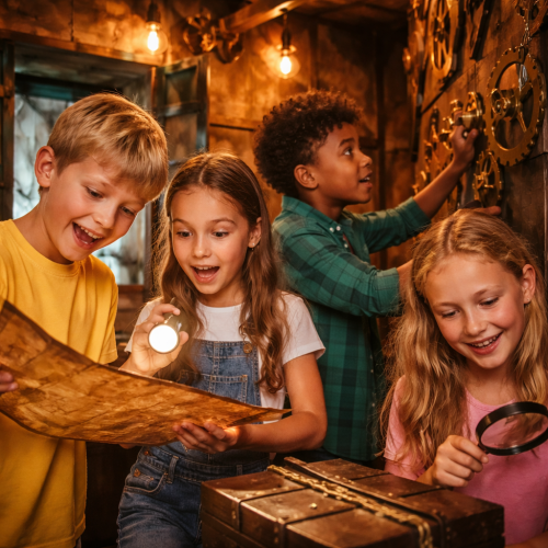 Szabadulószoba gyerekeknek Budapesten! Kaland, játék és közös sikerélmény az AROOM-ban már 6 éves kortól-img